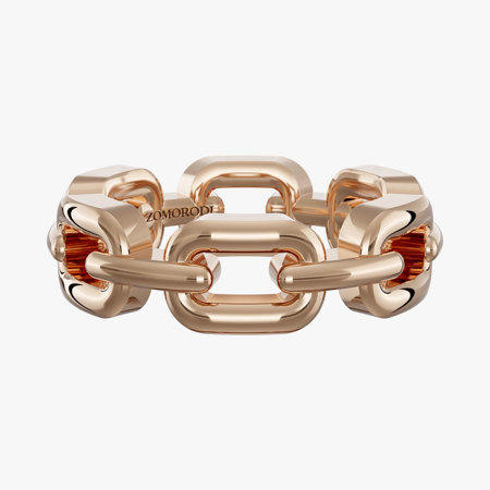 Single-Row Yurman Gold Ring